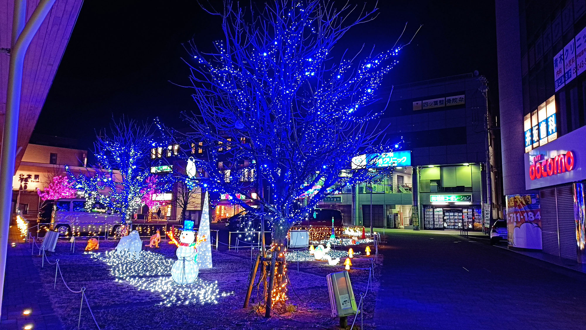 北本駅前イルミネーション