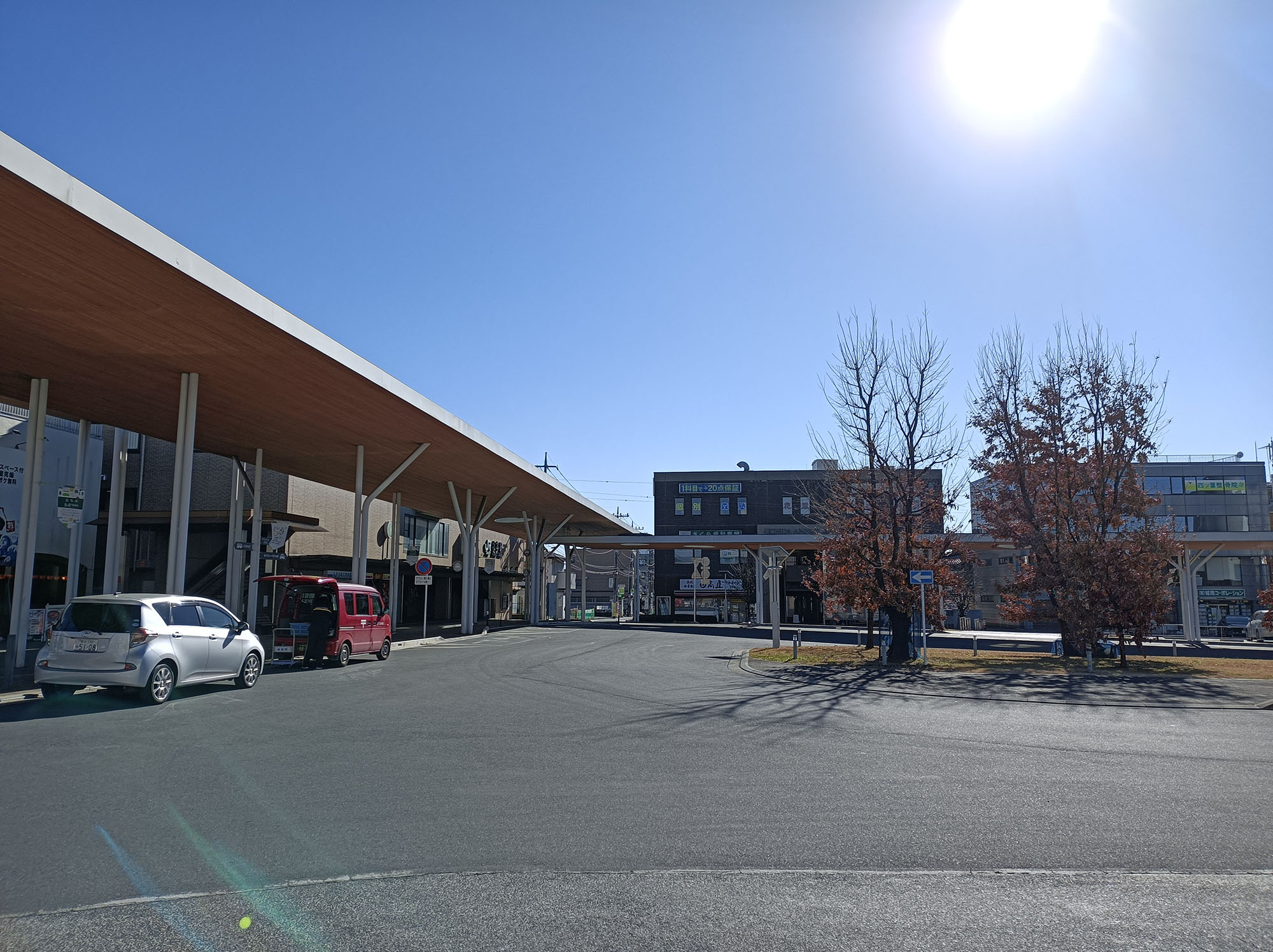 初めての北本、北本駅の駅前は…